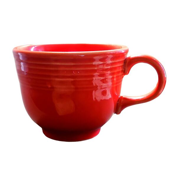 Fiesta Other - Fiesta by Homer Laughlin Orange Tea Cup